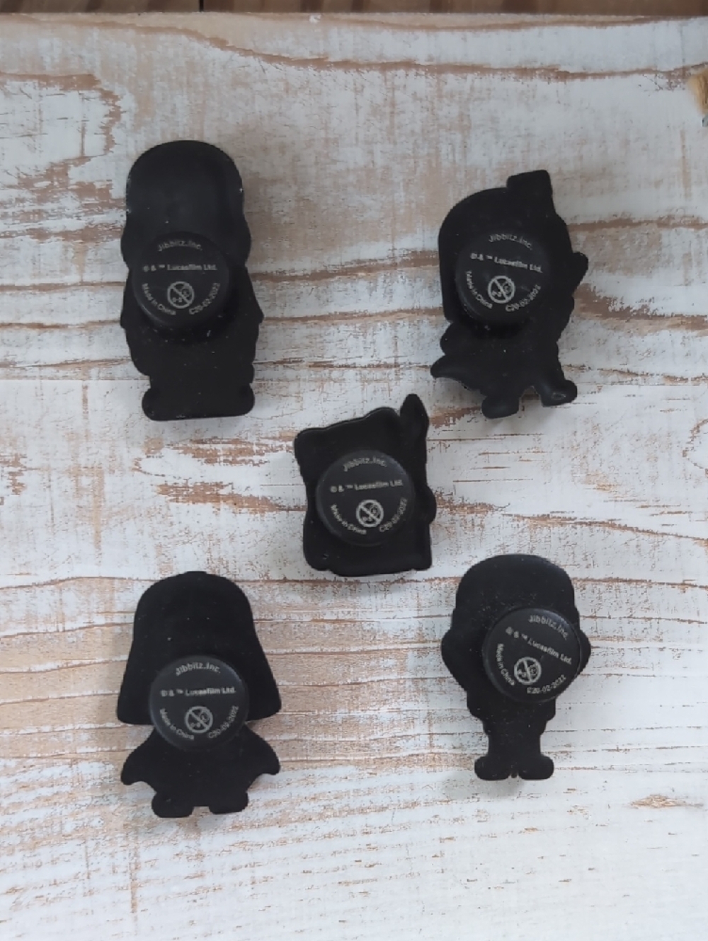 Star Wars Character Rubber Shoe Charms - Assorted Colors - Picture 2 of 2